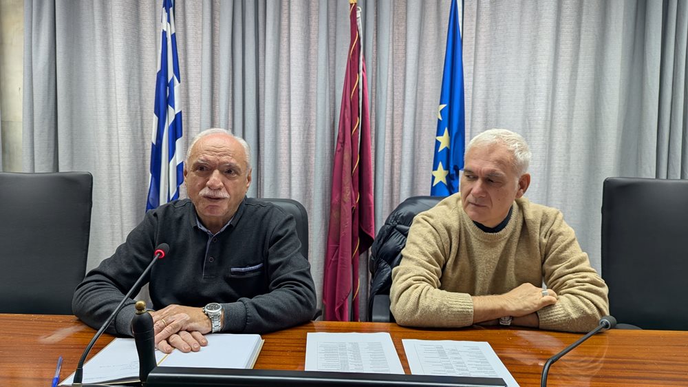 Στιγμιότυπο από την συνεδρίαση του ΤΕΣΟΠΠ Δήμου Λαρισαίων