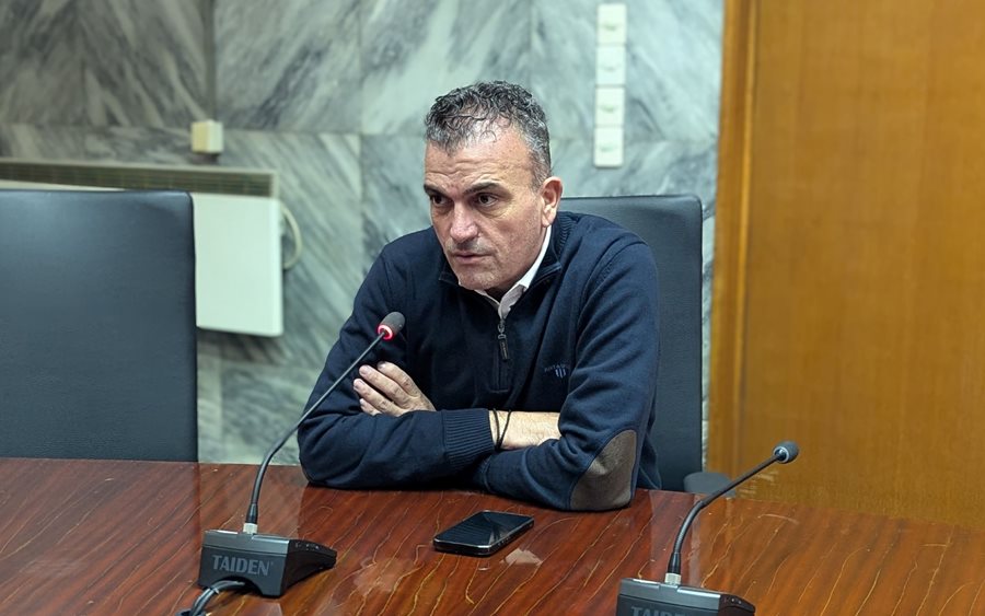 Στιγμιότυπο από την συνεδρίαση του ΤΕΣΟΠΠ Δήμου Λαρισαίων