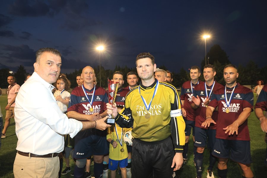 Στιγμές από τον τελικό του 38ου Πρωταθλήματος Εργαζομένων Ποδοσφαίρου