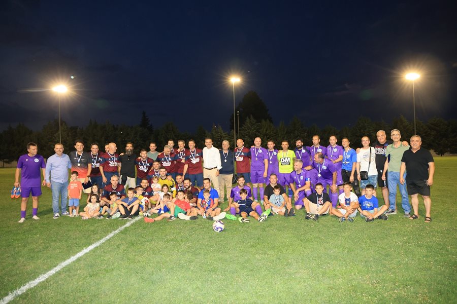 Στιγμές από τον τελικό του 38ου Πρωταθλήματος Εργαζομένων Ποδοσφαίρου