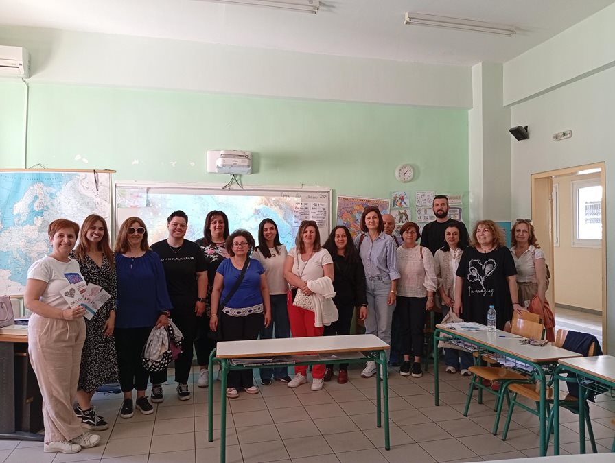 Στιγμιότυπο από την επιμόρφωση για την “Ψυχολογική Ανθεκτικότητα” των εκπαιδευτικών