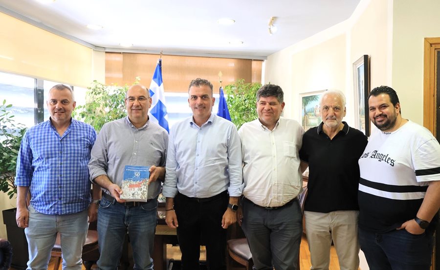 Επίσκεψη Δημάρχων Κύπρου στον Δήμαρχο κ. Μαμάκο