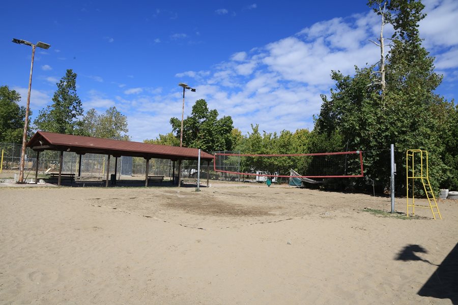 Στιγμιότυπο από τις αθλητικές εγκαταστάσεις του Κέντρου Θερινών Αθλημάτων