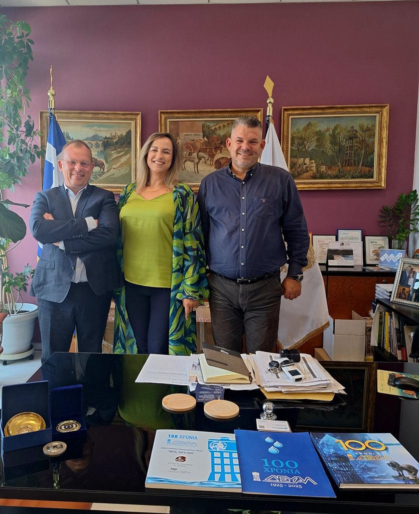 Ο εκτελεστικός διευθυντής του Water Europe στην ΔΕΥΑΛ