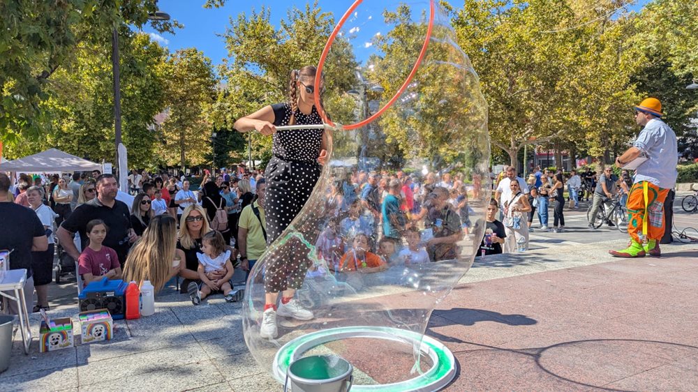 Αθλητικές εκδηλώσεις στο κέντρο της Λάρισας στο πλαίσιο της Ευρωπαϊκής Εβδομάδας Κινητικότητας 2025