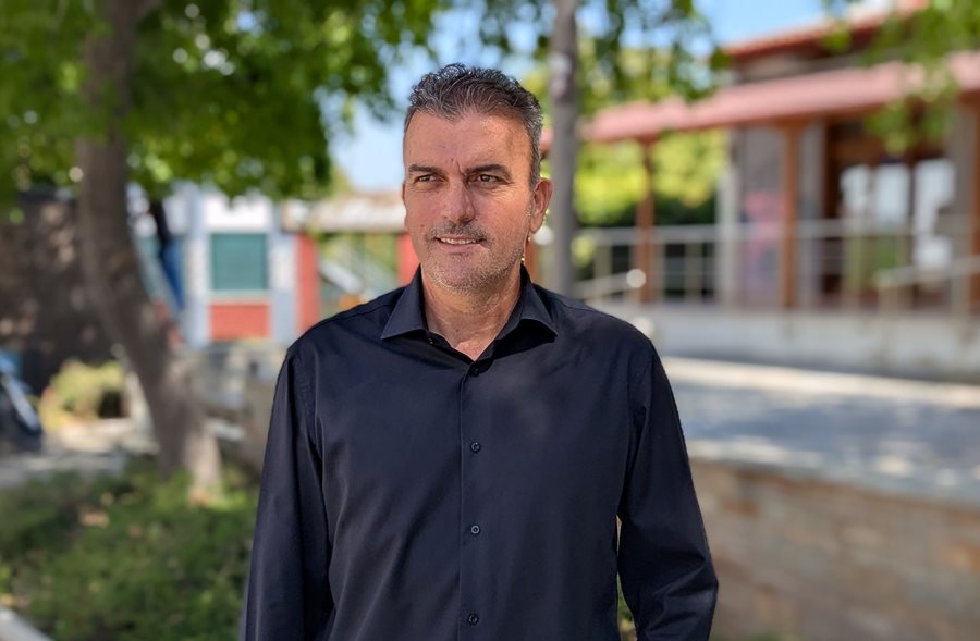 Πορτρέτο του Δημάρχου Λαρισαίων Θ. Μαμάκου