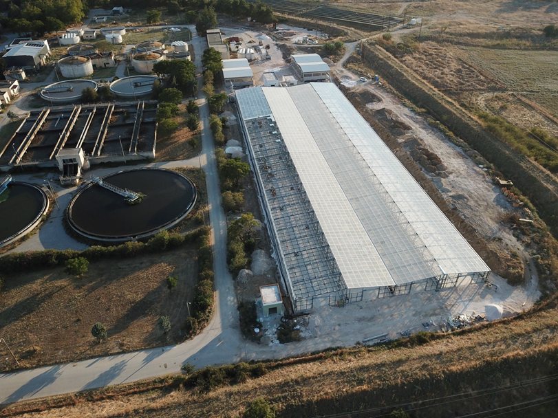 ΔΕΥΑΛ Μονάδα Ηλιακής Ξήρανσης Ιλύος