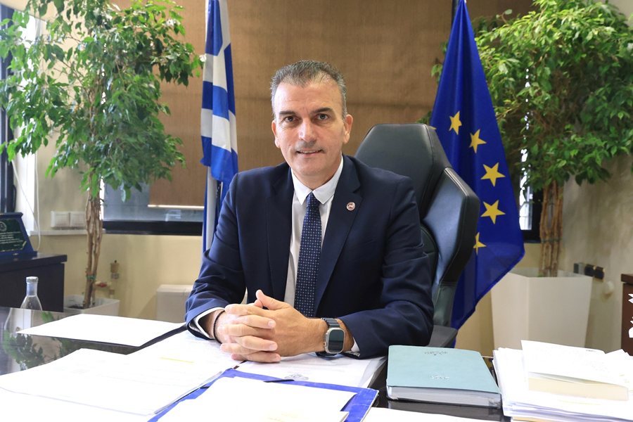 Ο δήμαρχος Λαρισαίων Θανάσης Μαμάκος