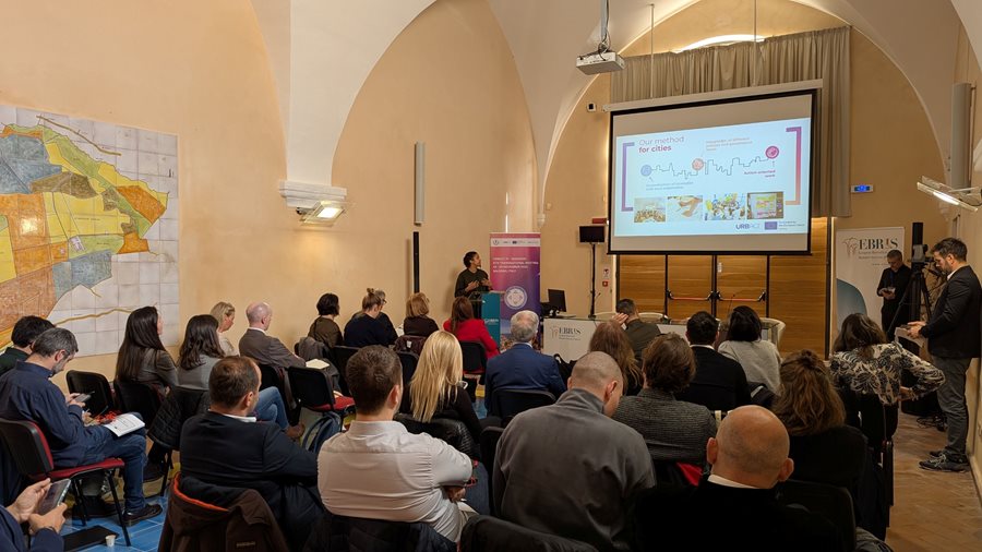 Στιγμιότυπο από την διακρατική συνάντηση του προγράμματος «In4Green – Greener Industrial Cities» στο Σαλέρνο