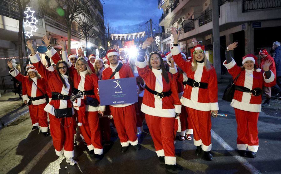 Στιγμιότυπο από το Santa Parade 2024