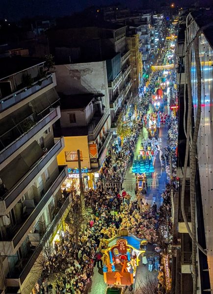Στιγμιότυπο από το Santa Parade 2024