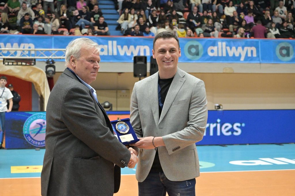 Στιγμιότυπο από το final four volley 2026