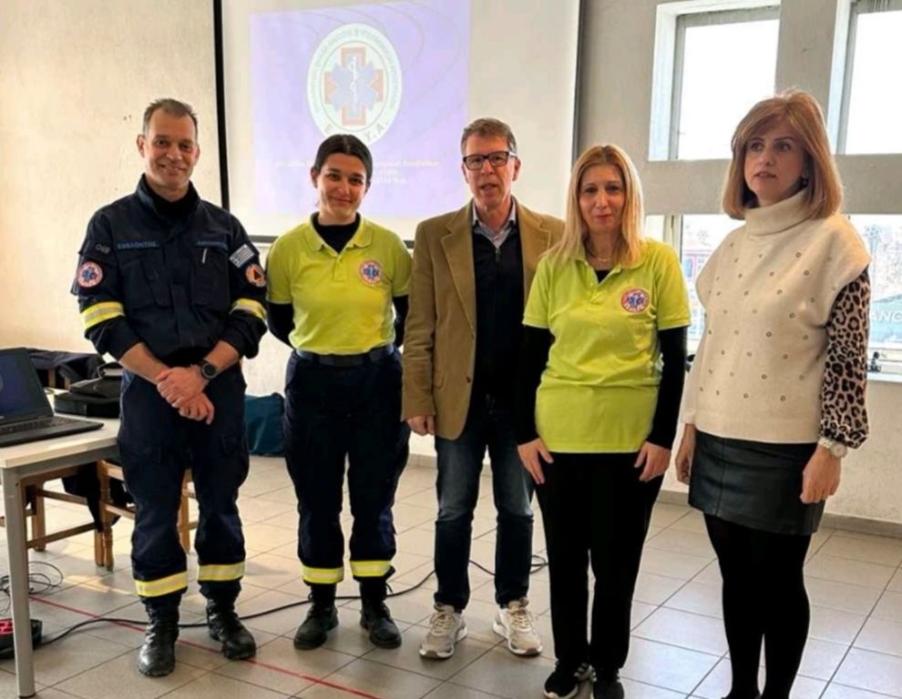 Στιγμιότυπο από την εκπαιδευση