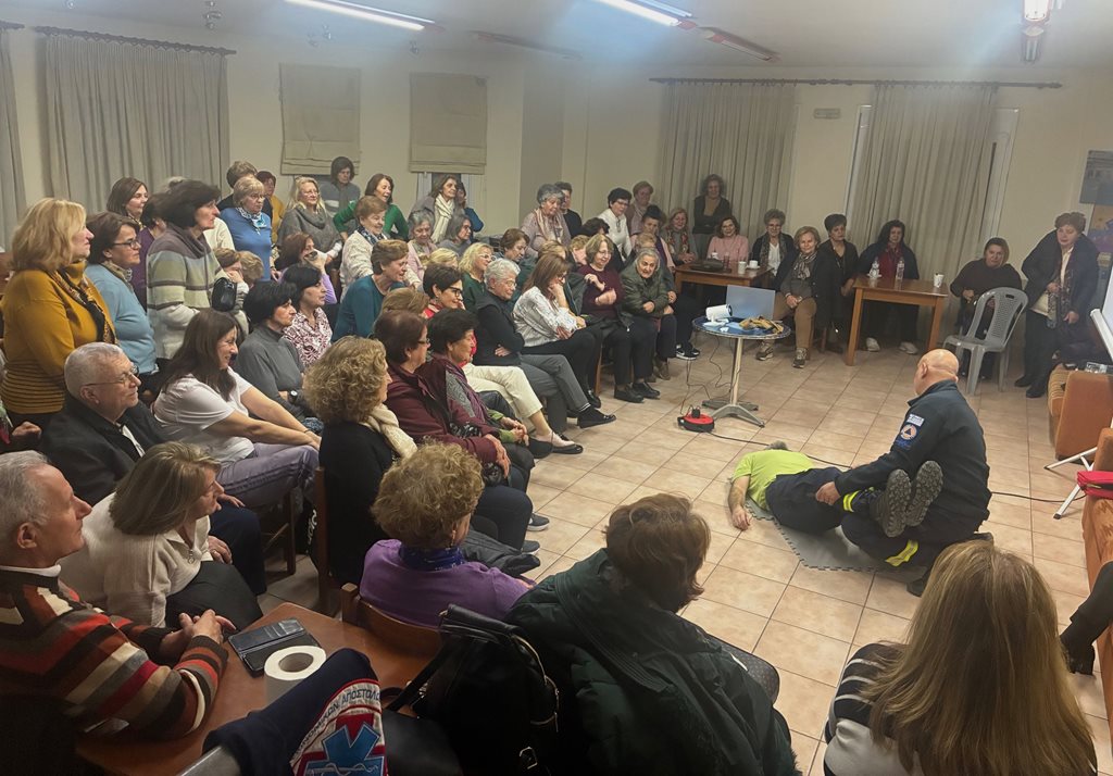 Στιγμιότυπο από την εκπαιδευση