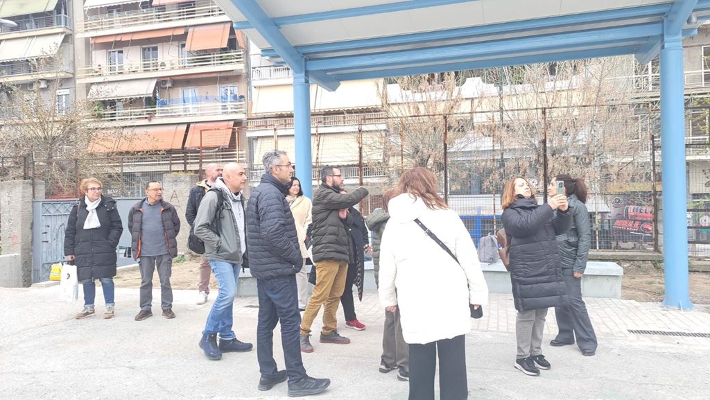 Στιγμιότυπο από την επίσκεψη