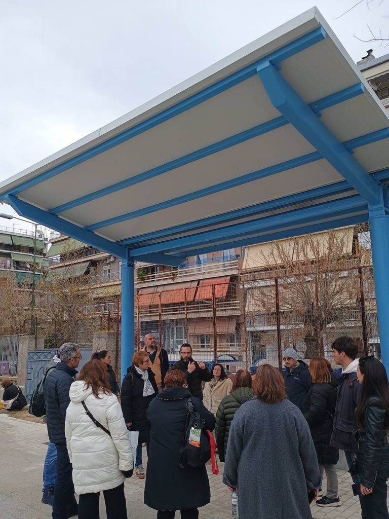 Στιγμιότυπο από την επίσκεψη