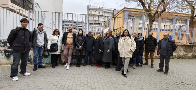 Στιγμιότυπο από την επίσκεψη