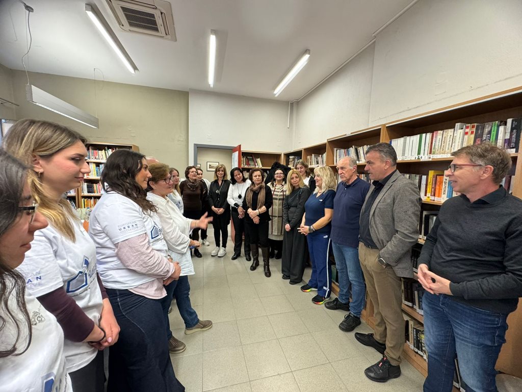 Στιγμιότυπο από την συνάντηση στα ΚΑΠΗ στα πλαίσια της δράσης του ευρωπαϊκού προγράμματος SHARE