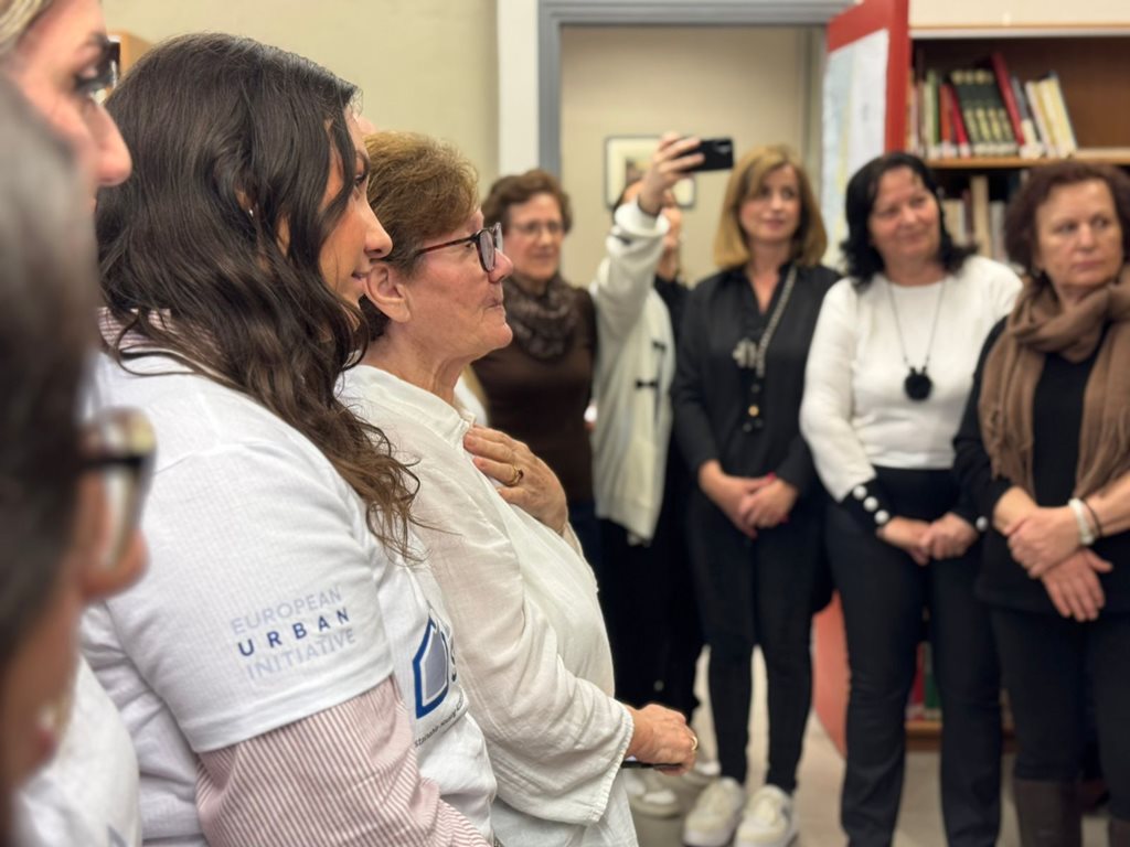 Στιγμιότυπο από την συνάντηση στα ΚΑΠΗ στα πλαίσια της δράσης του ευρωπαϊκού προγράμματος SHARE