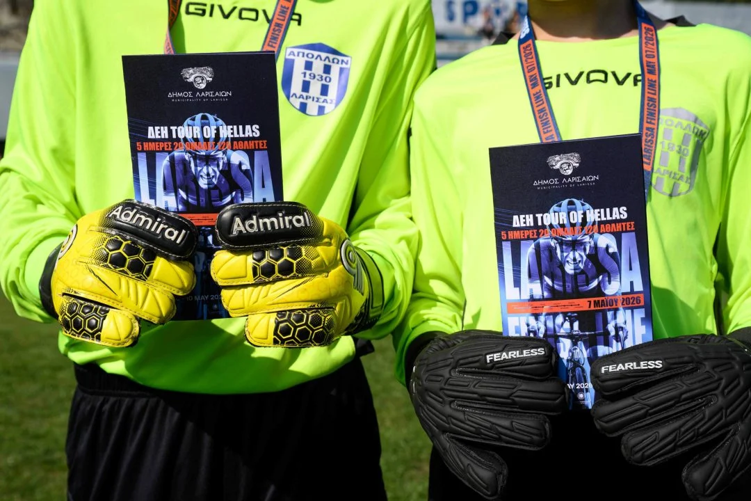 Στιγμιότυπο από τις δράσεις στα πλαίσια του ΔΕΗ Tour of Hellas 2026