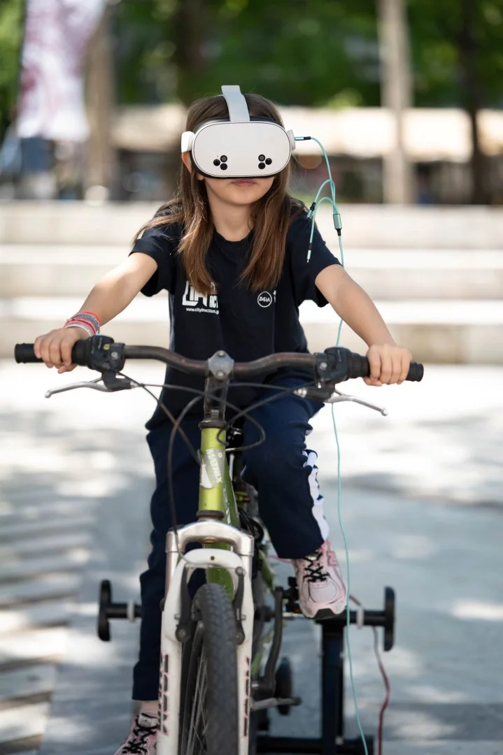 Στιγμιότυπο από τις δράσεις στα πλαίσια του ΔΕΗ Tour of Hellas 2026