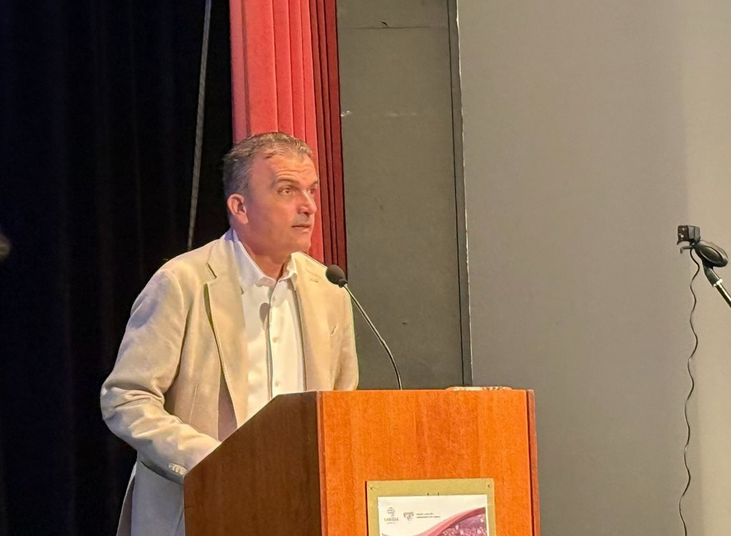 Στιγμιότυπο από την ημερίδα παρουσίασης των νέων ψηφιακών υποδομών