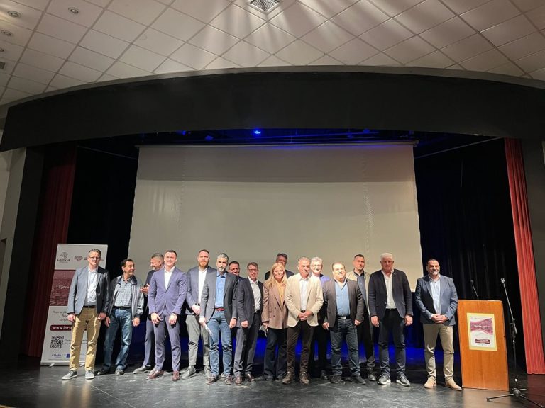 Στιγμιότυπο από την ημερίδα παρουσίασης των νέων ψηφιακών υποδομών