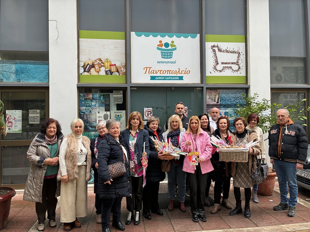 Εκπρόσωποι του Κοινωνικού Παντοπωλείου και των Γ΄ ΚΑΠΗ Αγ. Κων/νου & ΚΑΠΗ Γιάννουλης