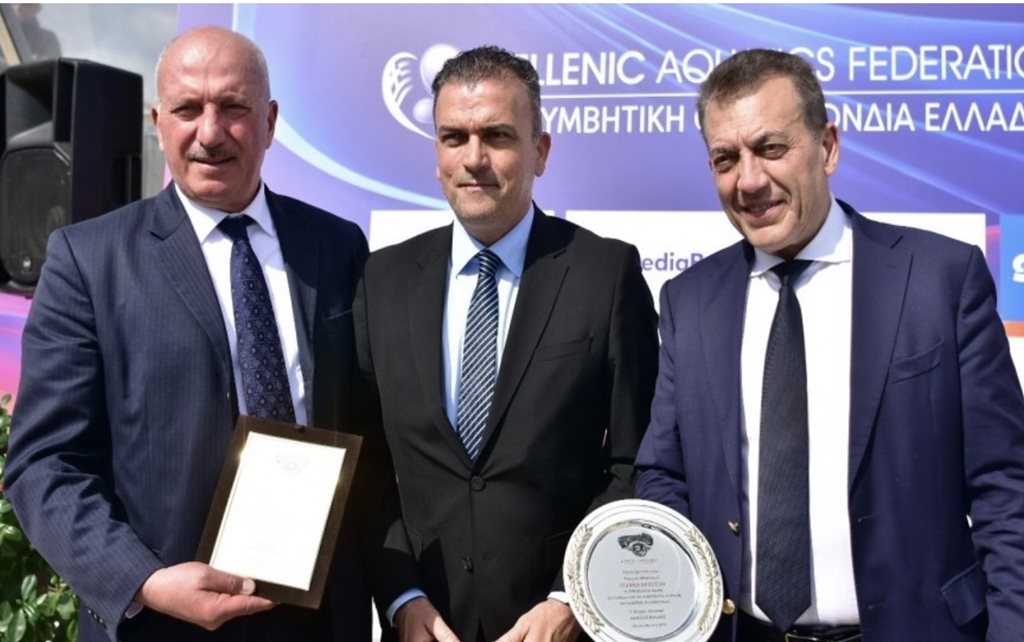 Στιγμιότυπο από τον τελικό του Final 4 του Κυπέλλου Γυναικών πόλο.