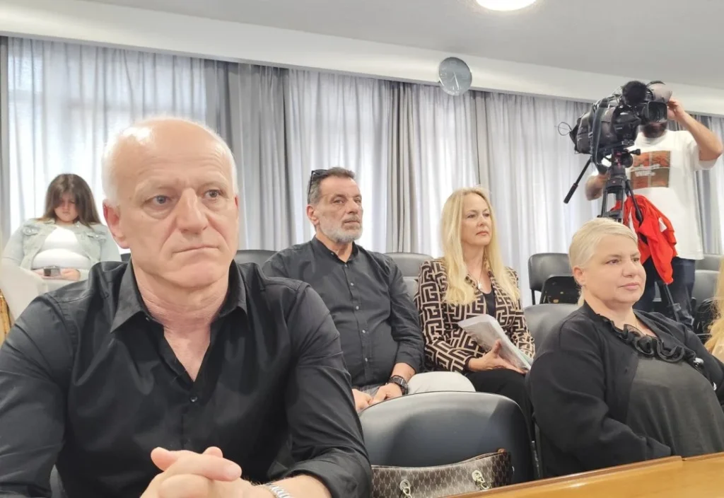 Στιγμιότυπο από την συνεδρίαση του Δημοτικού Συμβουλίου