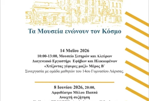 Η αφίσα της εκδήλωσης για την Διεθνή Ημέρα Μουσείων 2026