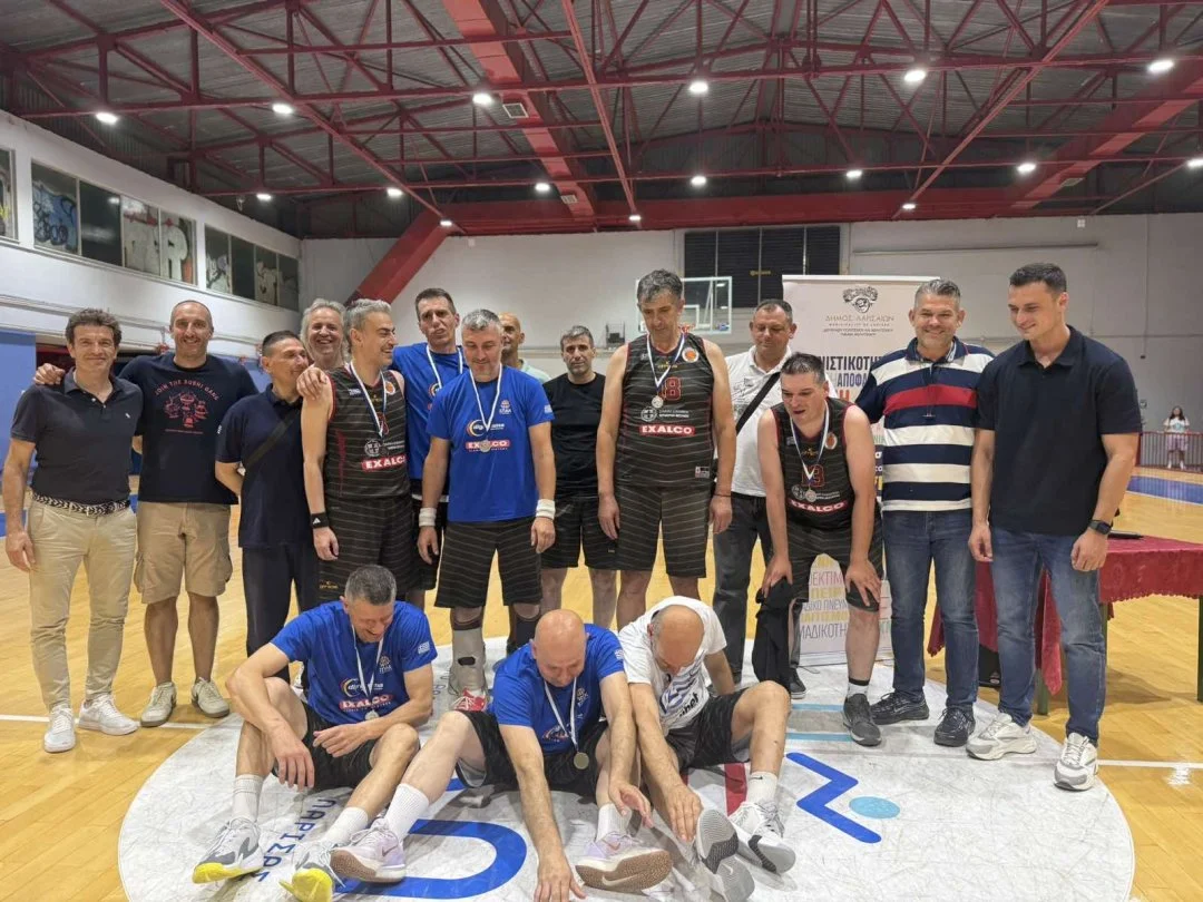 Στιγμιότυπο από τους τελικούς μπάσκετ εργαζομένων