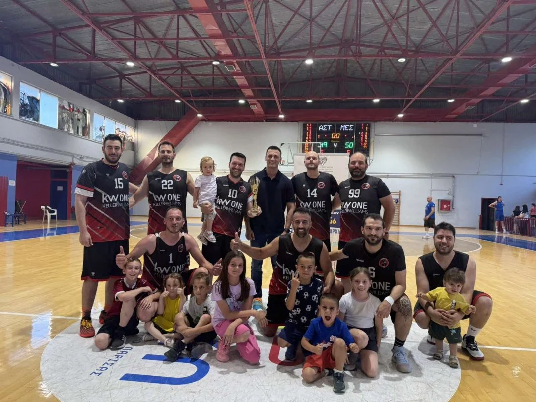 Στιγμιότυπο από τους τελικούς μπάσκετ εργαζομένων