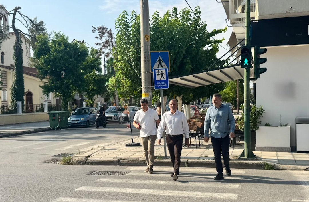 Αναβαθμίζονται τα φανάρια στη συμβολή Ιωαννίνων-Αγίας Τριάδος