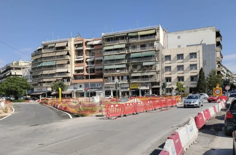 Δήμος Λαρισαίων: Σε νέα φάση οι εργασίες για τον κυκλικό κόμβο Ηρ.Πολυτεχνείου-Φαρσάλων – Σε ισχύ κυκλοφοριακές ρυθμίσεις