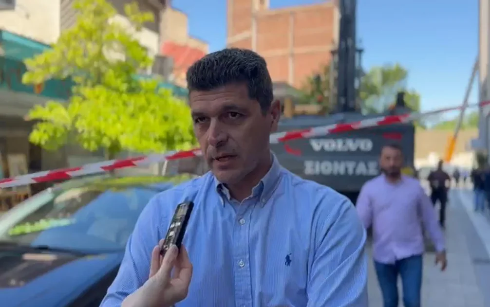 Ο Αντιδήμαρχος Τεχνικών Υπηρεσιών του Δήμου Λαρισαίων, κ.Χρήστος Τερζούδης