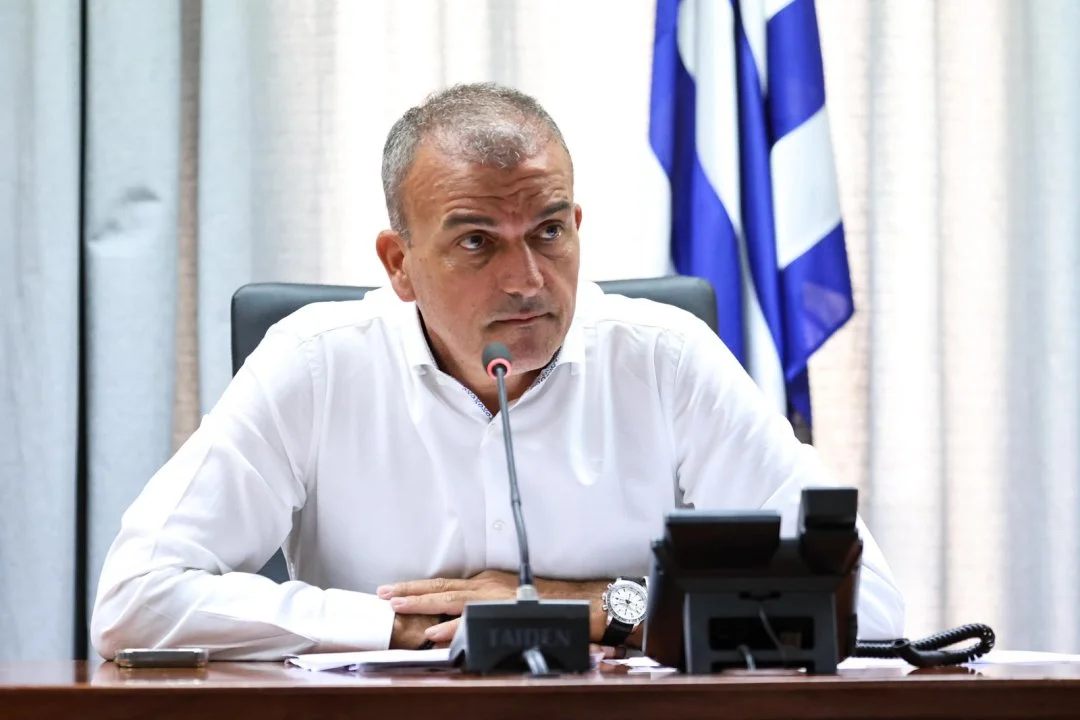 Στιγμιότυπο από την συνεδρίαση του Δημοτικού Συμβουλίου της 30ης Ιουλίου 2026.