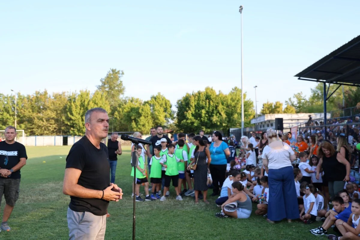 Στιγμιότυπο από την εκδήλωση τελετής λήξης για την "Κατασκήνωση στην Πόλη 2026".