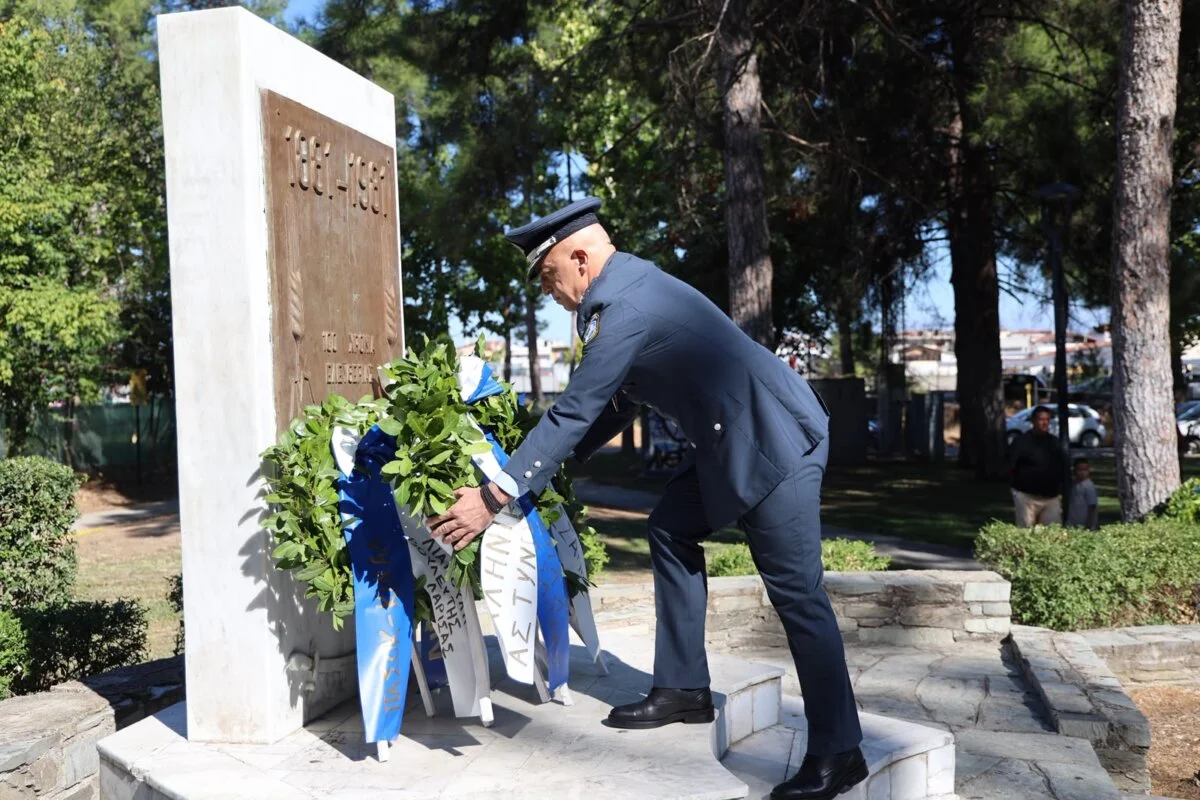 Στιγμιότυπο από τις επετειακές εκδηλώσεις «Ελευθέρια 2026» για τα 145 χρόνια από την απελευθέρωση της Λάρισας από τον τουρκικό ζυγό (1881).