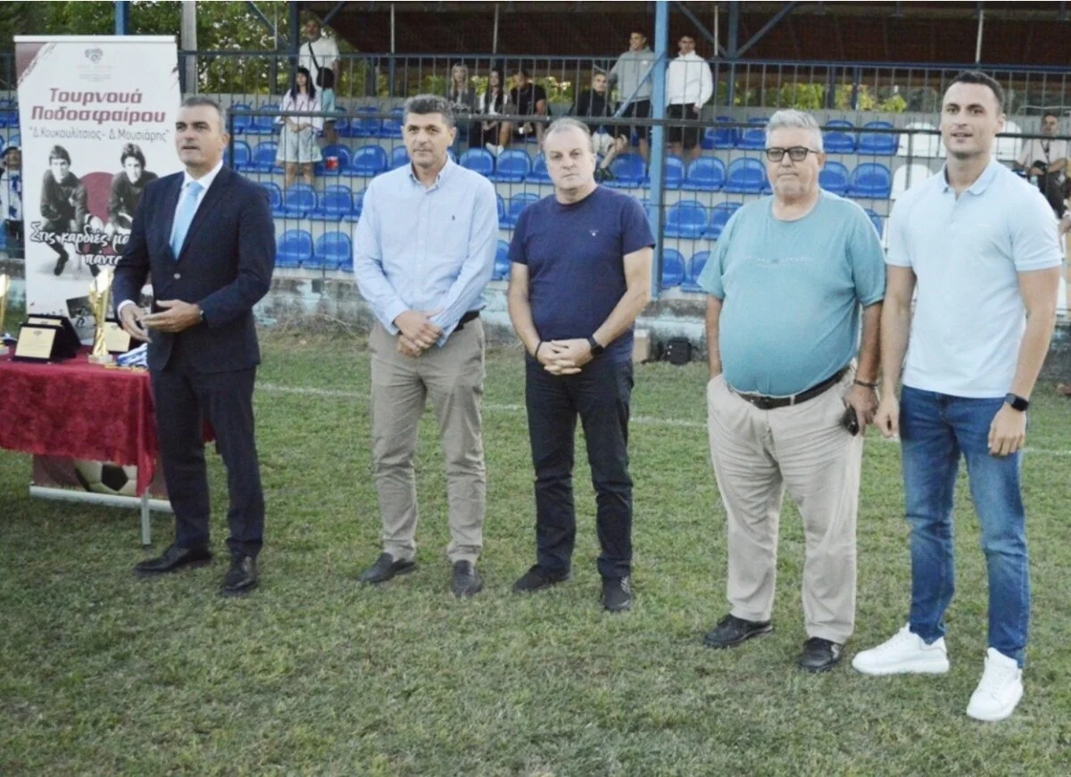 Στιγμιότυπο από τον τελικό του 23ου Τουρνουά «Δ. Κουκουλίτσιος – Δ. Μουσιάρης»